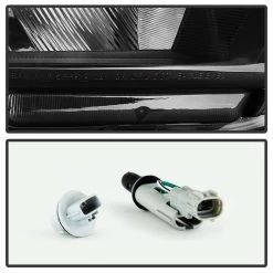 HID Combo 12-15 Toyota Tacoma Pickup Replacement Crystal Headlights - Black Smoked -Professional Auto Parts Store hid xenon 12 15 toyota tacoma pickup replacement crystal headlights black smoked 175