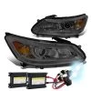 HID Combo 13-15 Honda Accord 4-Door Sedan Replace Projector Headlights - Smoked Amber 2 HID Combo 13-15 Honda Accord 4-Door Sedan Replace Projector Headlights - Smoked Amber -Professional Auto Parts Store hid xenon 13 15 honda accord 4 door sedan replace projector headlights smoked amber 42