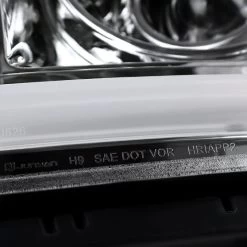 HID Combo 14-18 GMC Sierra 1500 / 15-19 2500 3500 HD LED DRL Projector Headlights - Chrome -Professional Auto Parts Store hid xenon 2014 2016 gmc sierra led drl projector headlights chrome 123