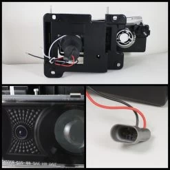 HID Combo 88-98 Chevy Full-Size C/K C10 / Silverado / Suburban Projector Headlights - Chrome -Professional Auto Parts Store hid xenon 88 98 chevy full size c k c10 silverado suburban projector headlights chrome 117