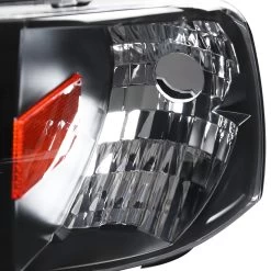 HID Combo 94-01 Dodge Ram Truck 1-Piece Crystal Headlights - Black -Professional Auto Parts Store hid xenon 94 01 dodge ram truck 1 piece crystal headlights black 220