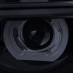 HID Combo 95-01 BMW E38 7-Series Halo Angel Eye Projector Headlights - Gloss Black -Professional Auto Parts Store hid xenon 95 01 bmw e38 7 series halo angel eye projector headlights gloss black 143