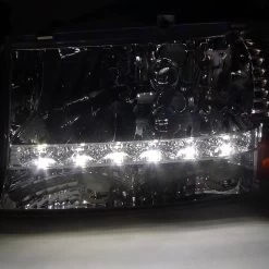 HID Combo 97-04 Dodge Dakota / Durango LED 1-Piece Crystal Headlights - Smoked 15 HID Combo 97-04 Dodge Dakota / Durango LED 1-Piece Crystal Headlights - Smoked -Professional Auto Parts Store hid xenon 97 04 dodge dakota durango led 1 piece crystal headlights smoked 156