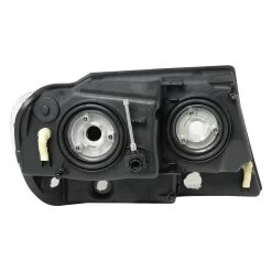 HID Combo 99-04 Jeep Grand Cherokee Replacement Crystal Headlights - Chrome Clear -Professional Auto Parts Store hid xenon 99 04 jeep grand cherokee replacement crystal headlights chrome clear 173