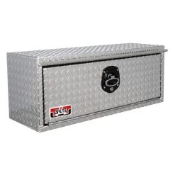 Unique Truck Accessories® HUB141230A - Brute™ HD Standard Single Drop Down Door Underbody Tool Box With Rear Angle
