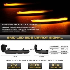 Jaguar F-Type/XF/XJ/XE Sequential Signal - Amber LED Side Mirror Light 12 Jaguar F-Type/XF/XJ/XE Sequential Signal - Amber LED Side Mirror Light -Professional Auto Parts Store jaguar f type xf xj xe sequential signal amber led side mirror light 16