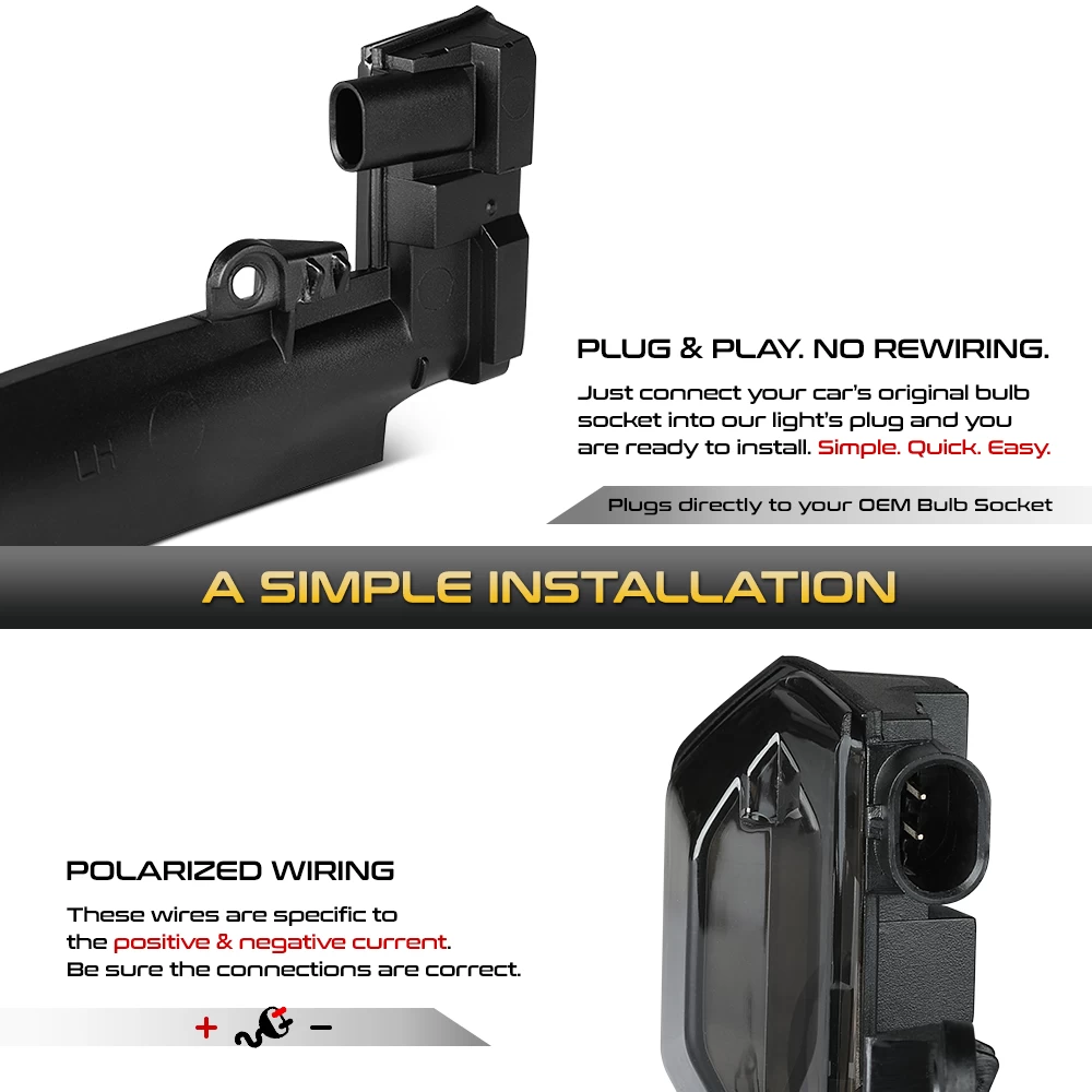 Jaguar F-Type/XF/XJ/XE Sequential Signal - Amber LED Side Mirror Light 7 Jaguar F-Type/XF/XJ/XE Sequential Signal - Amber LED Side Mirror Light - Image 5