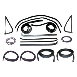Fairchild® KF1005-16 - Driver And Passenger Side Belt Weatherstrip Kit