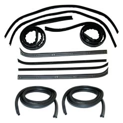Fairchild® KF1006-10 - Driver And Passenger Side Inner And Outer Belt Weatherstrip Kit
