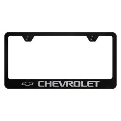 Autogold® - License Plate Frame With Laser Etched Chevrolet Logo