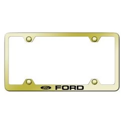 Autogold® - Wide Body License Plate Frame With Laser Etched Ford Logo 9 Autogold® - Wide Body License Plate Frame With Laser Etched Ford Logo -Professional Auto Parts Store lfw for eg