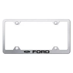 Autogold® - Wide Body License Plate Frame -Professional Auto Parts Store lfw for es