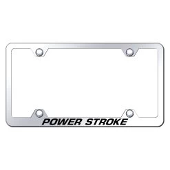 Autogold® - Wide Body License Plate Frame -Professional Auto Parts Store lfw pwr ec