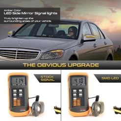 Mbenz C / ML / GL Class Sequential LED Side Mirror Lights - Clear 13 Mbenz C / ML / GL Class Sequential LED Side Mirror Lights - Clear -Professional Auto Parts Store mbenz c ml gl class sequential led side mirror lights clear 19