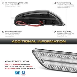 Mbenz C / ML / GL Class Sequential LED Side Mirror Lights - Clear 15 Mbenz C / ML / GL Class Sequential LED Side Mirror Lights - Clear -Professional Auto Parts Store mbenz c ml gl class sequential led side mirror lights clear 25