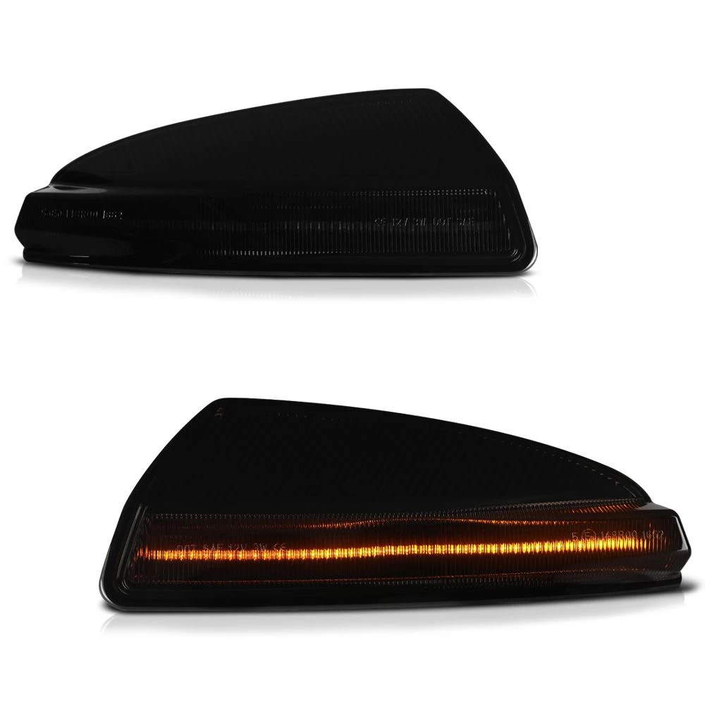 Mbenz C / ML / GL Class Sequential LED Side Mirror Lights - Smoked 3 Mbenz C / ML / GL Class Sequential LED Side Mirror Lights - Smoked