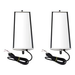 TRQ® MRA09052 - Driver And Passenger Side Manual View Mirrors (Heated)