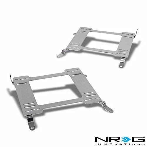 NRG 00-05 Mitsubishi Eclipse Tensile Stainless Steel Racing Seat Mounting Bracket (Left & Right) - 3rd Gen 3 NRG 00-05 Mitsubishi Eclipse Tensile Stainless Steel Racing Seat Mounting Bracket (Left & Right) - 3rd Gen
