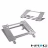 NRG 82-92 Pontica Firebird Tensile Stainless Steel Racing Seat Mounting Bracket (Left & Right) - 3rd Gen -Professional Auto Parts Store nrg 82 92 pontica firebird tensile stainless steel racing seat mounting bracket left right 3rd gen 81
