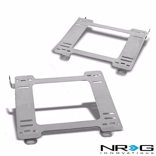 NRG 90-97 Mazda Miata MX-5 Tensile Stainless Steel Racing Seat Mounting Bracket (Left & Right) - 1st Gen NA 3 NRG 90-97 Mazda Miata MX-5 Tensile Stainless Steel Racing Seat Mounting Bracket (Left & Right) - 1st Gen NA