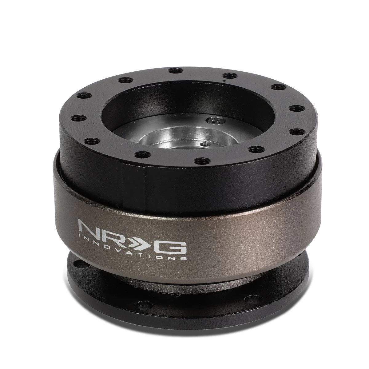 NRG Sfi Aluminum Steering Wheel Quick Release Adapter 2.0 Black/Titanium Ring 3 NRG Sfi Aluminum Steering Wheel Quick Release Adapter 2.0 Black/Titanium Ring