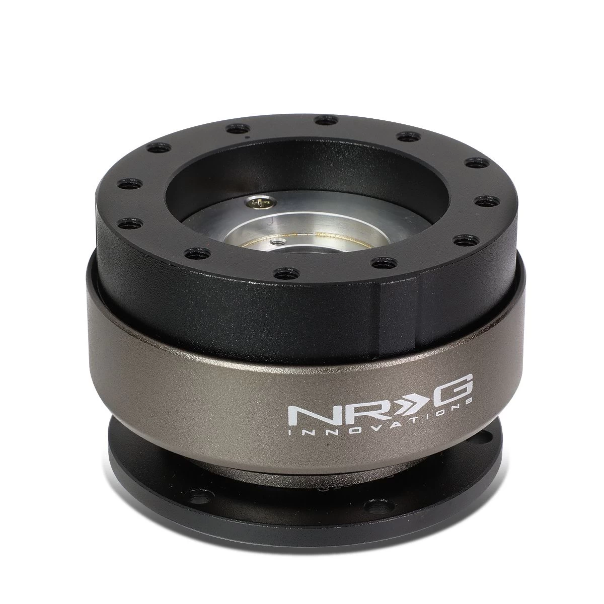 NRG Sfi Aluminum Steering Wheel Quick Release Adapter 2.0 Black/Titanium Ring 4 NRG Sfi Aluminum Steering Wheel Quick Release Adapter 2.0 Black/Titanium Ring - Image 2