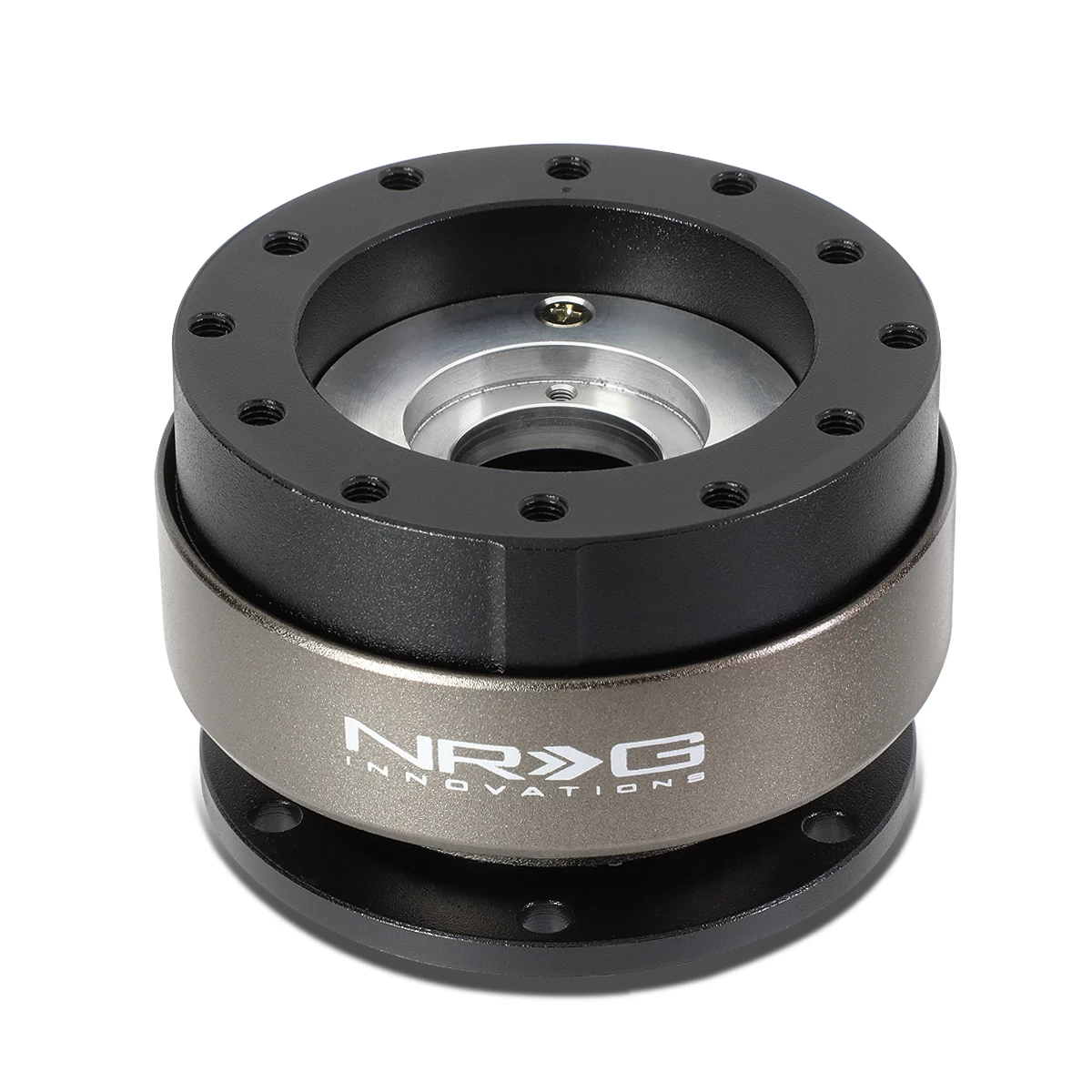 NRG Sfi Aluminum Steering Wheel Quick Release Adapter 2.0 Black/Titanium Ring 5 NRG Sfi Aluminum Steering Wheel Quick Release Adapter 2.0 Black/Titanium Ring - Image 3