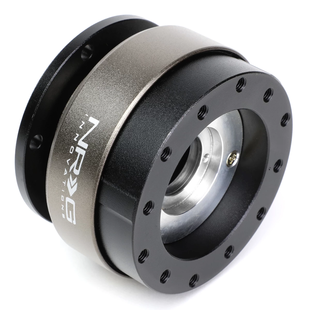 NRG Sfi Aluminum Steering Wheel Quick Release Adapter 2.0 Black/Titanium Ring 9 NRG Sfi Aluminum Steering Wheel Quick Release Adapter 2.0 Black/Titanium Ring - Image 7