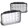Pair 4-inch X 6-inch Sealed Beam 45W Cree 15-LED H4 Headlights Lamps 6000K Light Bulbs 2 Pair 4-inch X 6-inch Sealed Beam 45W Cree 15-LED H4 Headlights Lamps 6000K Light Bulbs -Professional Auto Parts Store pair 4 x 6 sealed beam 45w cree 15 led h4 headlights lamps 6000k light bulbs 105