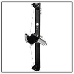 Power Window Regulator With Motor Rear LH Left Driver Side For 00-06 BMW X5