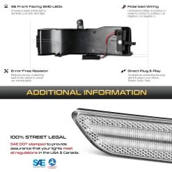 Sequential Amber LED Side Mirror Signal Lights For 2019-2023 Dodge Ram 1500 - Clear Lens 14 Sequential Amber LED Side Mirror Signal Lights For 2019-2023 Dodge Ram 1500 - Clear Lens -Professional Auto Parts Store sequential amber led side mirror signal lights for 2019 2023 dodge ram 1500 clear lens 18