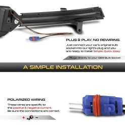 Sequential Signal - Amber LED Side Mirror Lights For BMW 5/6/7-Series -Professional Auto Parts Store sequential signal amber led side mirror lights for bmw 5 6 7 series 22
