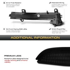 Sequential Signal - Amber LED Side Mirror Lights For BMW F22 F30 F32 I3 E84 15 Sequential Signal - Amber LED Side Mirror Lights For BMW F22 F30 F32 I3 E84 -Professional Auto Parts Store sequential signal amber led side mirror lights for bmw f22 f30 f32 i3 e84 18