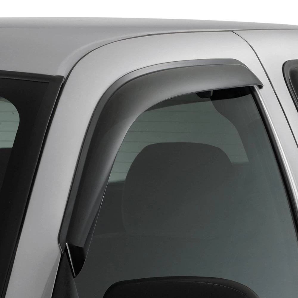 AVS® 94536 - Tape-On Standard Ventvisor™ Smoke Front And Rear Window Deflectors 3 AVS® 94536 - Tape-On Standard Ventvisor™ Smoke Front And Rear Window Deflectors