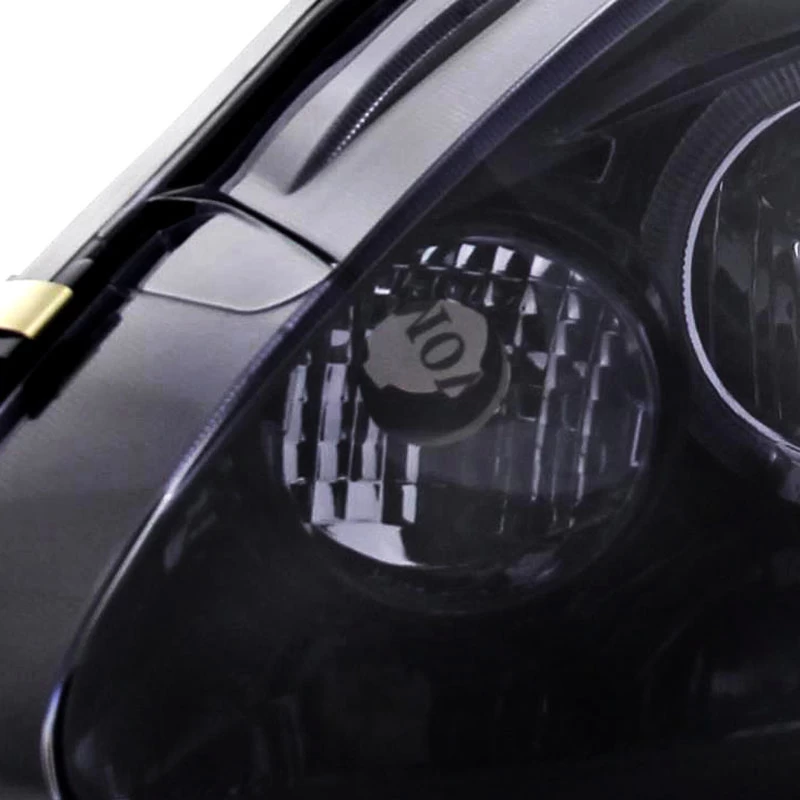 2002-2004 Acura RSX Dual Halo & LED Strip Projector Headlights - Gloss Black 6 2002-2004 Acura RSX Dual Halo & LED Strip Projector Headlights - Gloss Black - Image 4