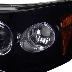 HID Combo 98-02 Honda Accord Angel Eye Halo & LED Projector Headlights - Gloss Black -Professional Auto Parts Store spec d 98 02 honda accord angel eye halo led projector headlights glossy black 207