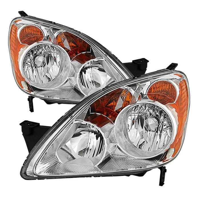 2005-2006 Honda CRV (Japan Built Models Only) OEM Style Headlights - Chrome 3 2005-2006 Honda CRV (Japan Built Models Only) OEM Style Headlights - Chrome