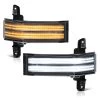 Switchback + Sequential Signal - White & Amber LED Side Mirror Light -Professional Auto Parts Store switchback sequential signal white amber led side mirror light 10