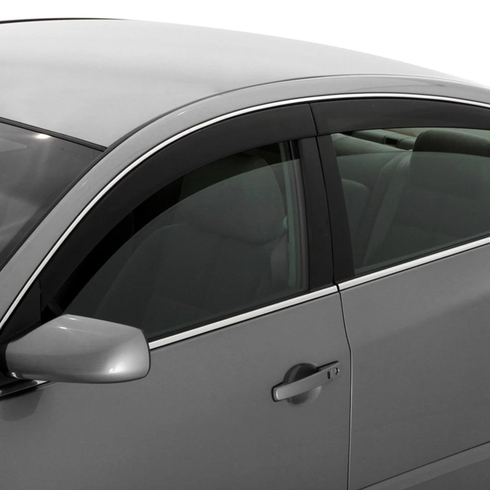 AVS® 894033 - Tape-On Low Profile Ventvisor™ Smoke Front And Rear Window Deflectors 4 AVS® 894033 - Tape-On Low Profile Ventvisor™ Smoke Front And Rear Window Deflectors - Image 2