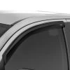 Stampede® 6105-2 - Tape-Onz™ Smoke Front Sidewind Deflectors -Professional Auto Parts Store tape onz black front sidewind deflectors oncar 01