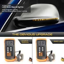 Toyota Corolla/Prius C Sequential LED Side Mirror Lights - Smoked Lens -Professional Auto Parts Store toyota corolla prius c sequential led side mirror lights smoked lens 15