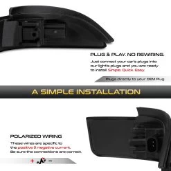 Toyota Corolla/Prius C Sequential LED Side Mirror Lights - Smoked Lens -Professional Auto Parts Store toyota corolla prius c sequential led side mirror lights smoked lens 18