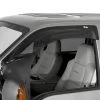 Westin® 72-38464 - Tape-On Extra Wide Smoke Front Wind Guard 1 Westin® 72-38464 - Tape-On Extra Wide Smoke Front Wind Guard -Professional Auto Parts Store wade extra wide wind guard oncar 01